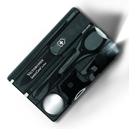 VICTORINOX マルチツール 0.7322.T2 スイスカードライトT2 BL