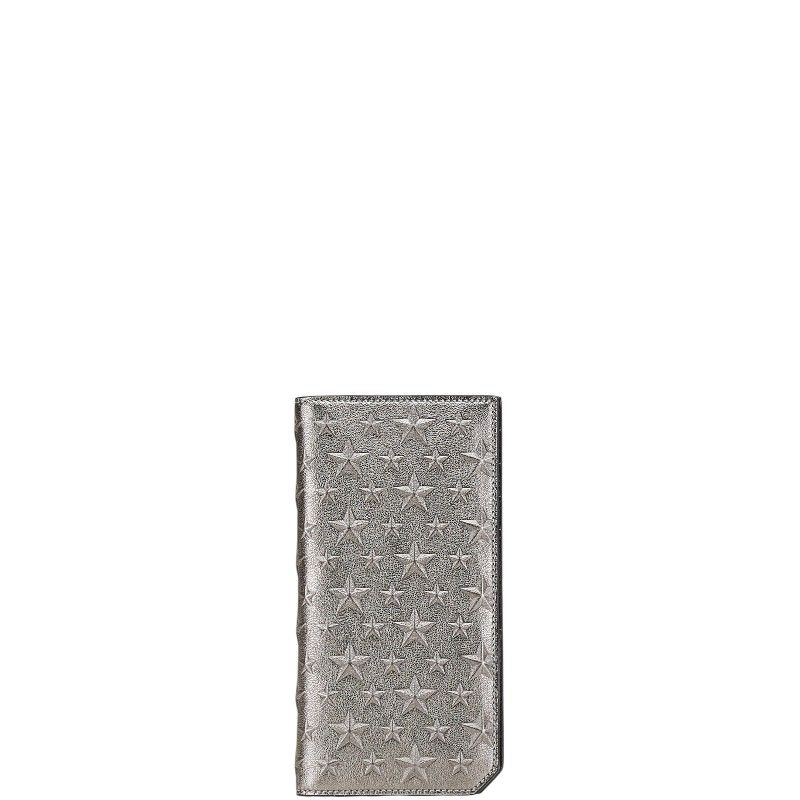 ジミーチュウ スター スタッズ グレー レザー レディース JIMMY CHOO 1-0210430