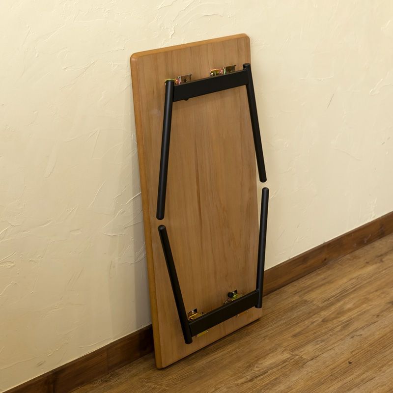 完成品 折れ脚テーブル 80×40cm オーク(OAK) (S140)UTK-04OAK△(1.2