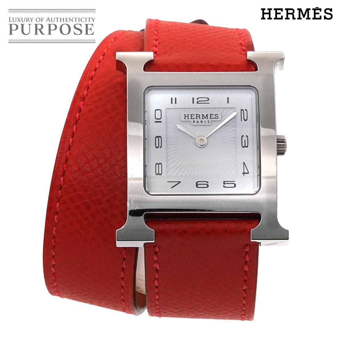 エルメス HERMES Hウォッチ HH1.510 4コマ 楽天市場】エルメス Hウォッチ HH1.510 ブラック 黒文字盤