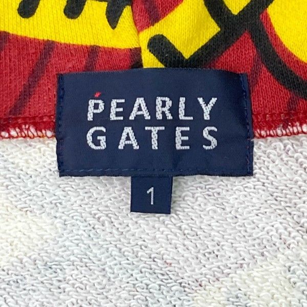 PEARLY GATES パーリーゲイツ スウェット ジップパーカー 総柄