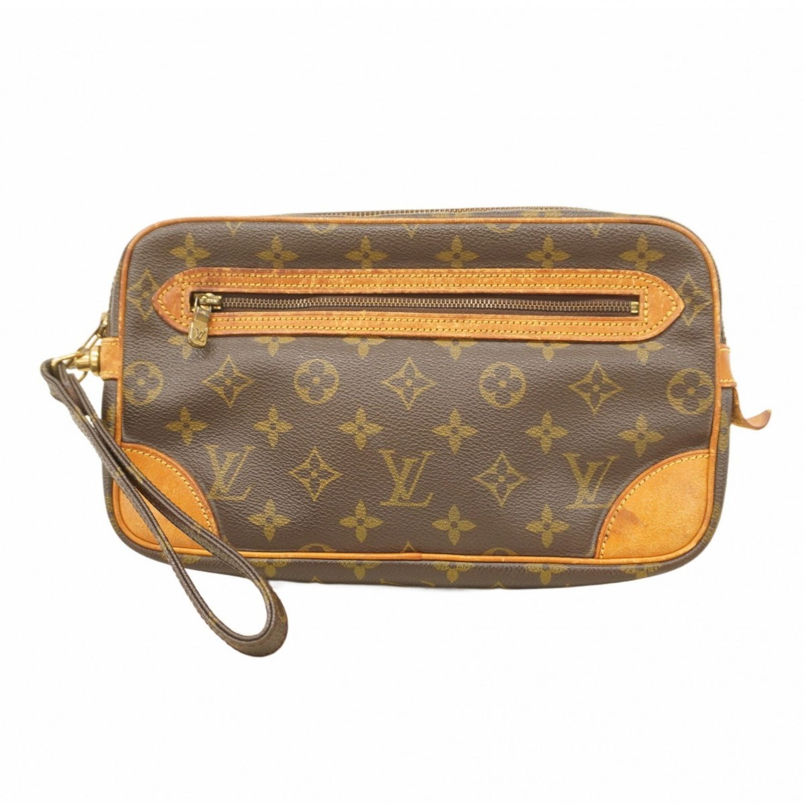 ルイ ヴィトン Louis Vuitton ルイ ヴィトン クラッチバッグ モノグラム マルリードラゴンヌGM M51825 ブラウンメンズ レディース