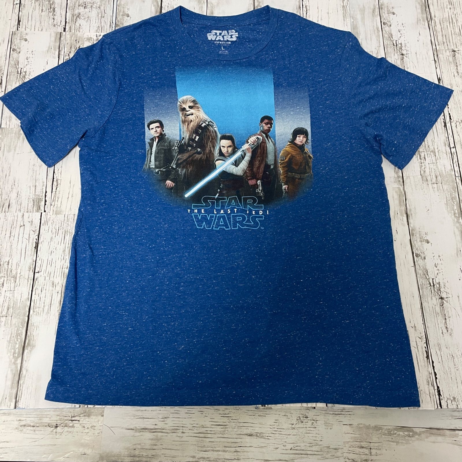 スターウォーズ STAR WARS THE LAST JEDI Tシャツ Lサイ - メルカリ