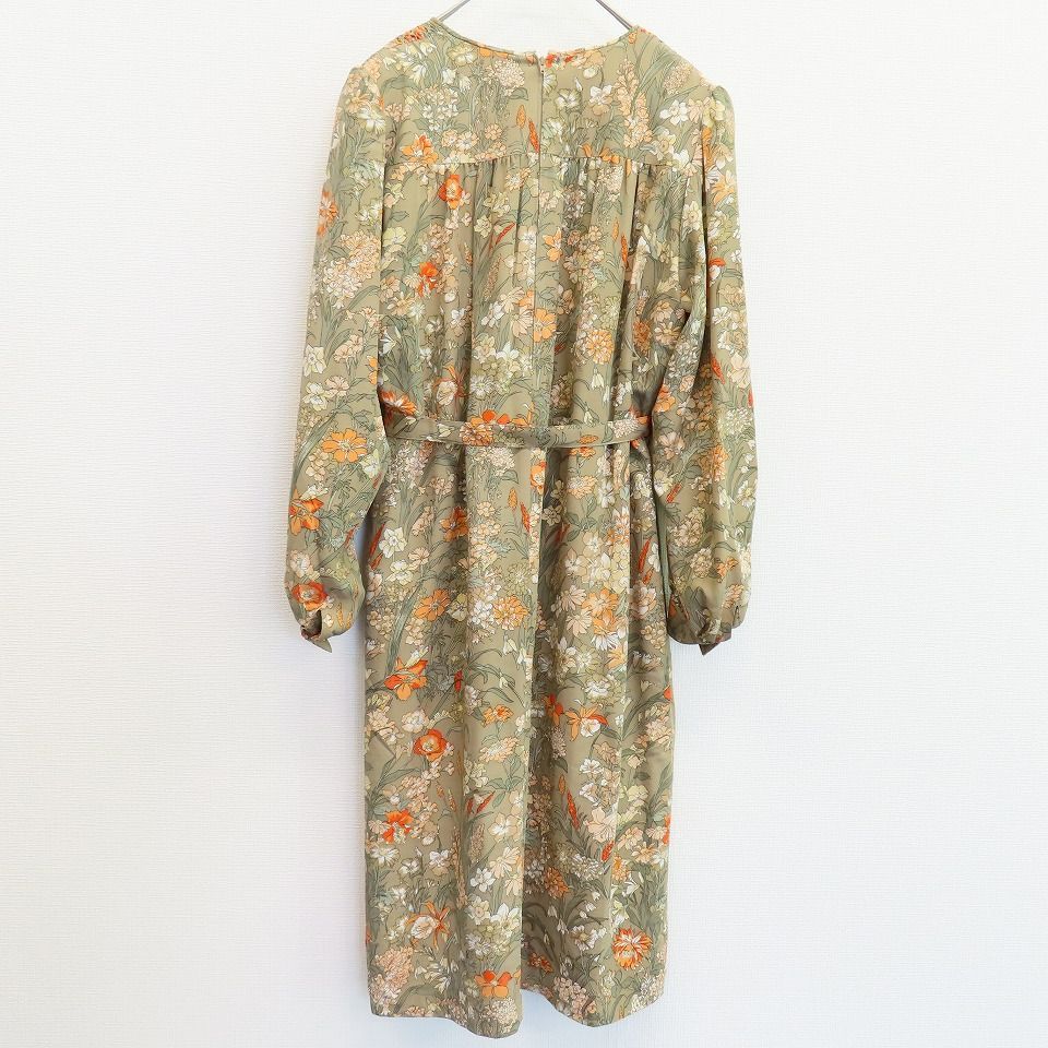 vivid fancy ハナエモリ 花柄 ヴィンテージ ワンピース ロング  