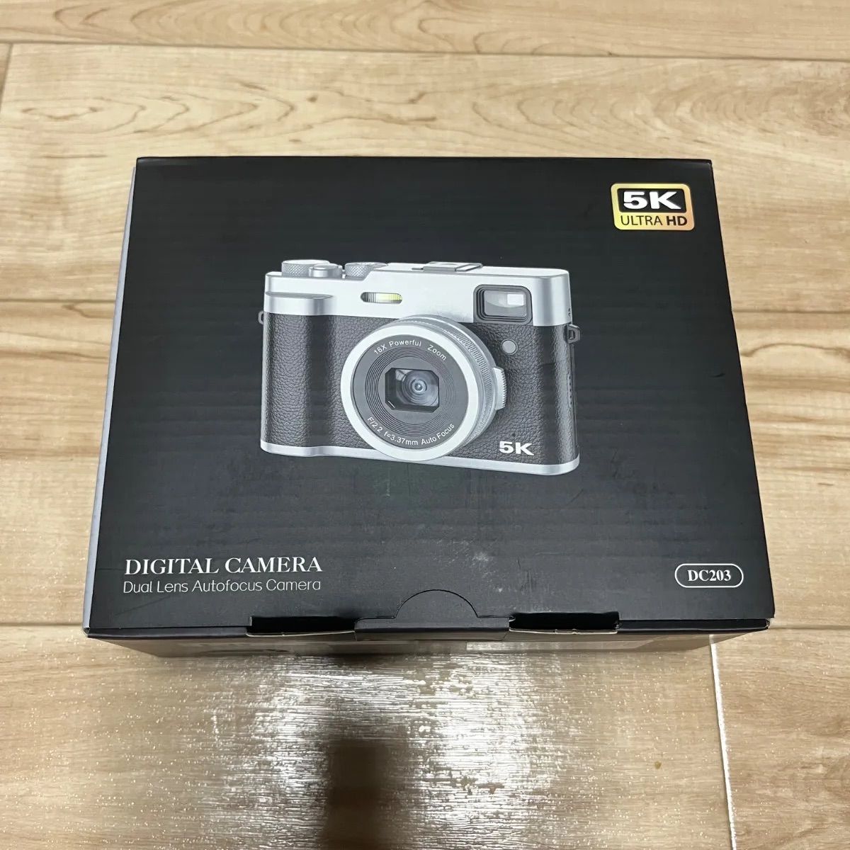 5K デジタルカメラ スマホに送れる デジカメ 4800万画素 30fps SIXTARY