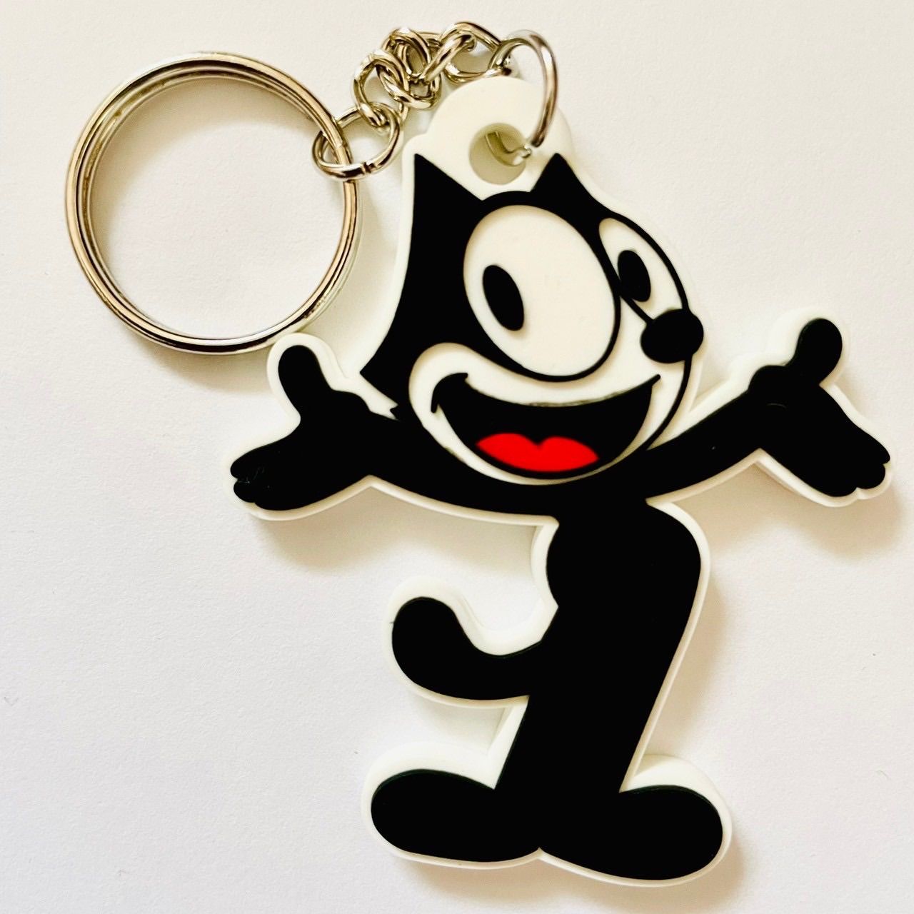 FELIX THE CAT ラバーキーホルダー フィリックス - キーホルダー