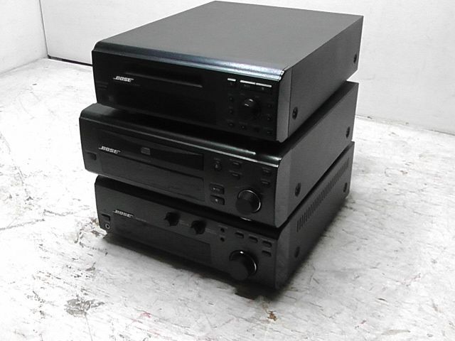 BOSE MDA-8 CDA-12 RA-12 オーディオセット システムコンポ ボーズ 通電 済み 2510