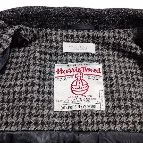 BEAUTY＆YOUTH ビューティー＆ユース Harris Tweed ハリスツイード