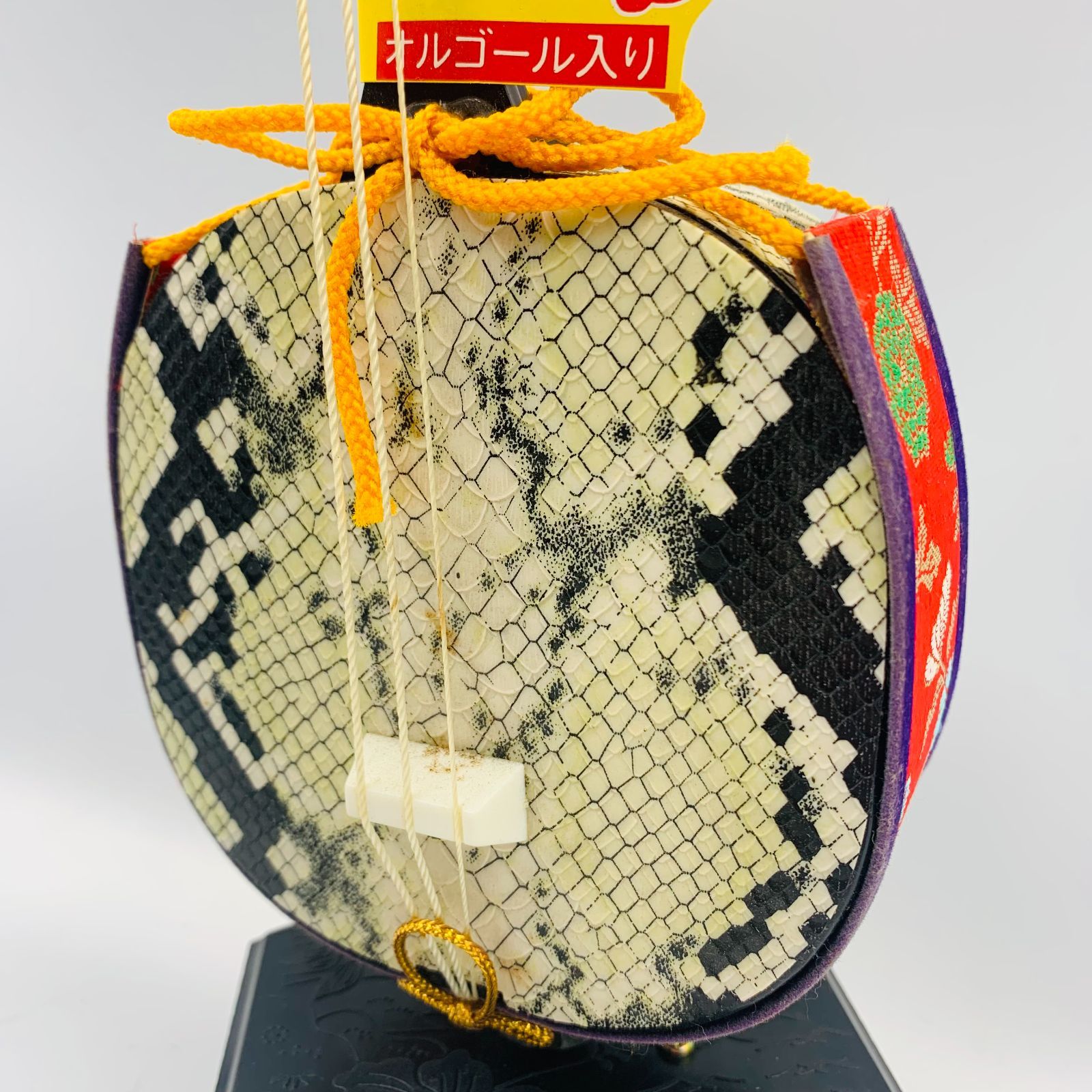 民芸 蛇皮線（じゃみせん）オルゴール付き 三味線 昭和レトロ - メルカリ