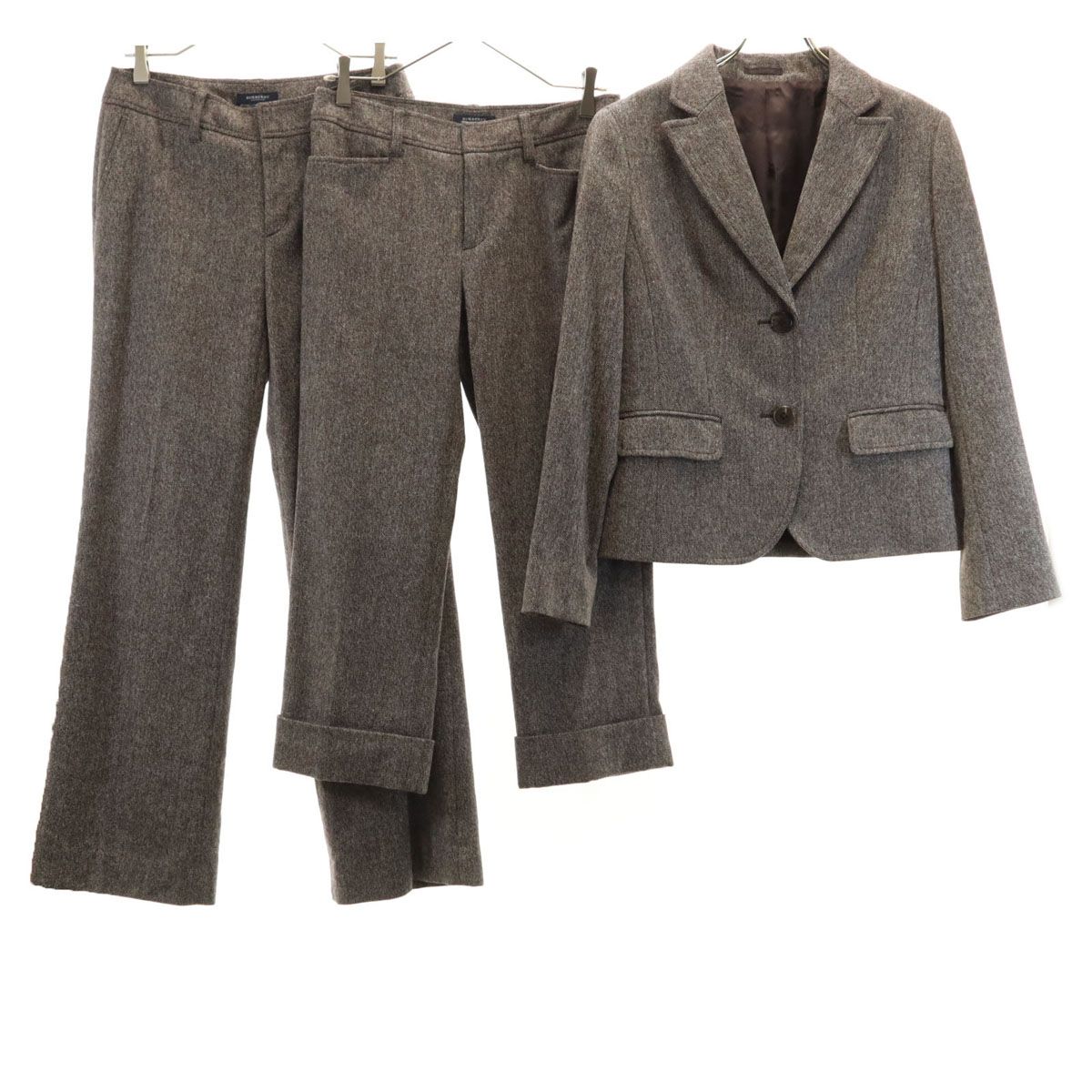 BURBERRY バーバリー パンツスーツ 上下 小売業者 セットアップ 42/40