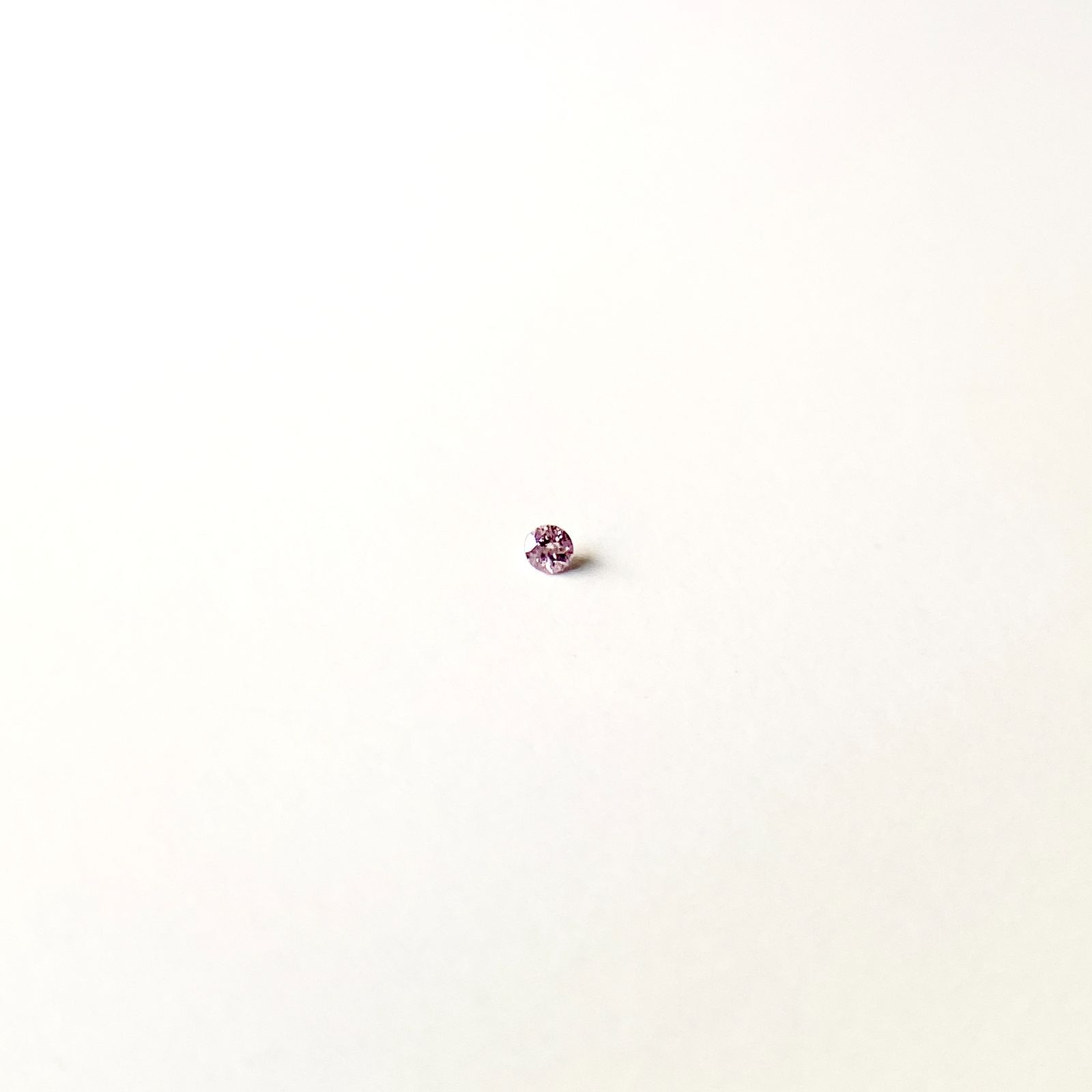 【天然宝石ルース】ピンクダイヤモンド 0.01ct ハンドメイド アクセサリー素材