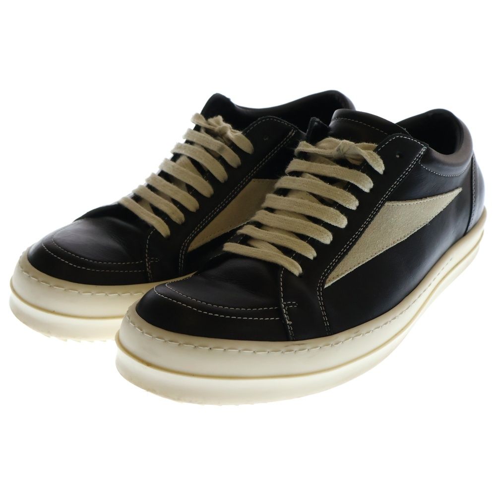 【RICK OWENS】ヴィンテージ レザー スニーカー【送料関税込】 リックオウエンス Rick Owens レザーヴィンテージスニーカー 42