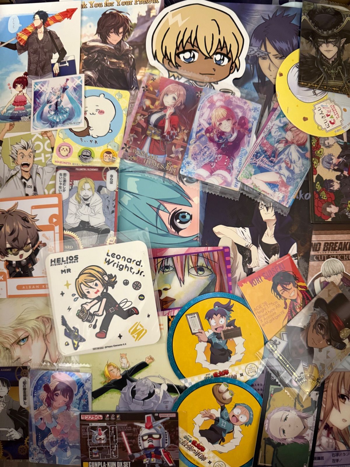 紙類 アニメ ゲーム まとめ売り 大量 コースター ポストカード