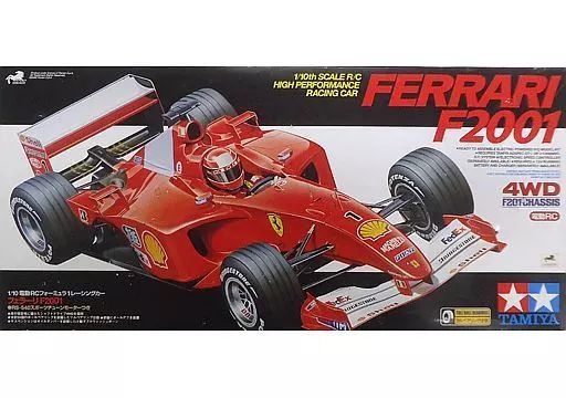 中古】ラジコン 1/10 フェラーリ F2001 「電動RCフォーミュラ1