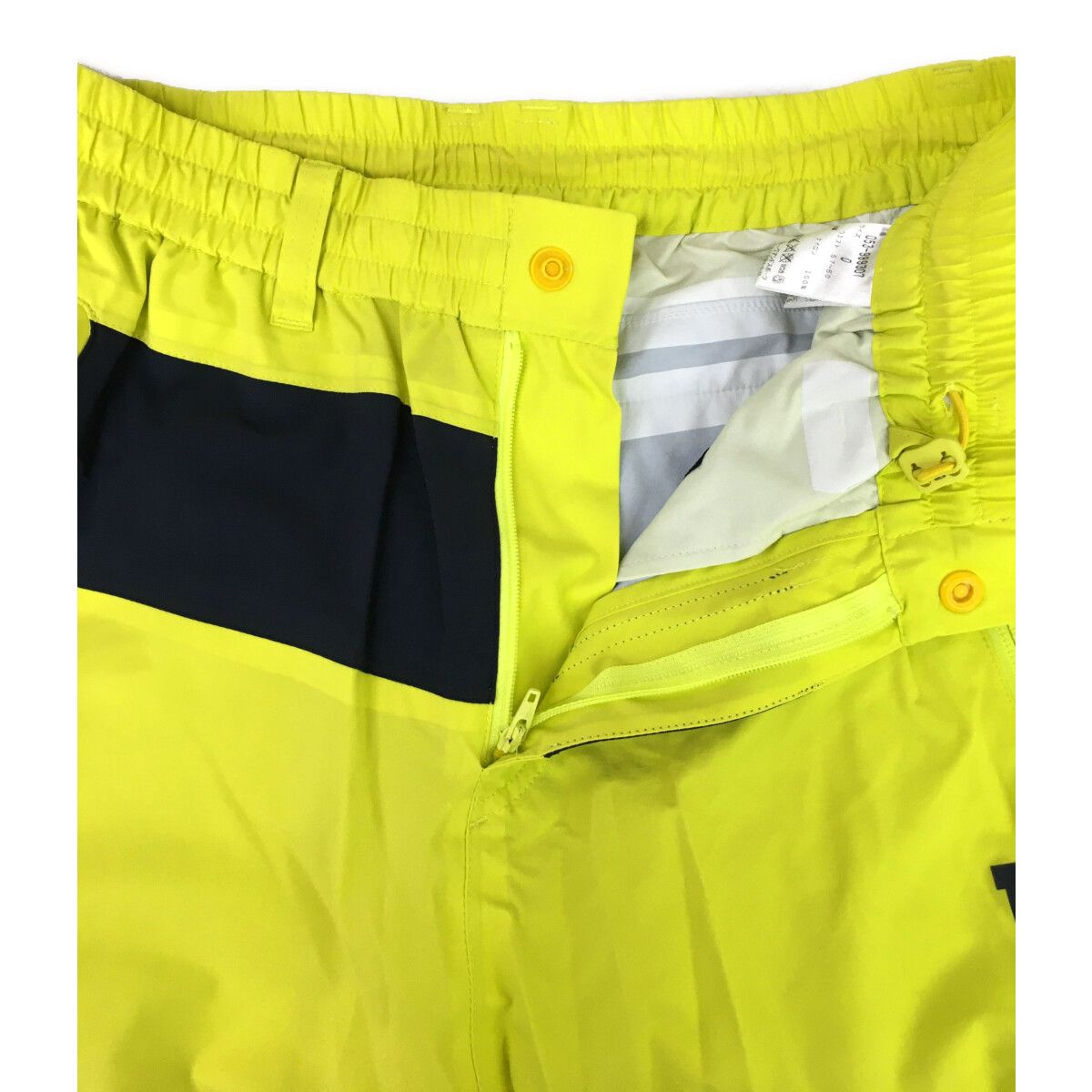 未使用　タグ付　パーリーゲイツ　ゴルフ　レインウェア イエロー 収納袋付 未使用 タグ付 パーリーゲイツ ゴルフ レインウェア イエロー