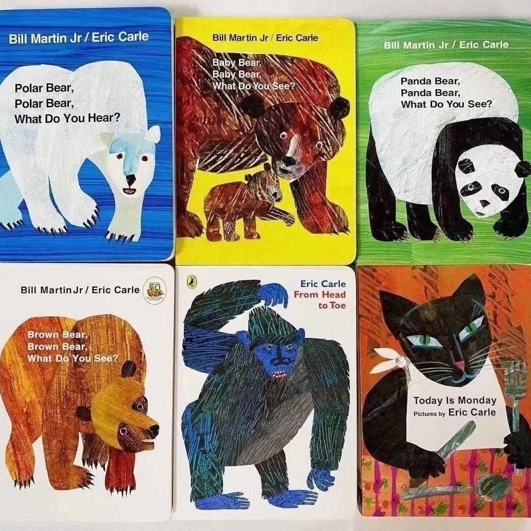 11冊セット　英語絵本　Eric Carle まとめ売り ボードブック 人気 11冊セット Eric Carle エリックカール 英語