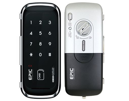 電子錠 ガラス扉専用 入店音が鳴る [EPJP-ES303G] EPIC エピック 店舗 