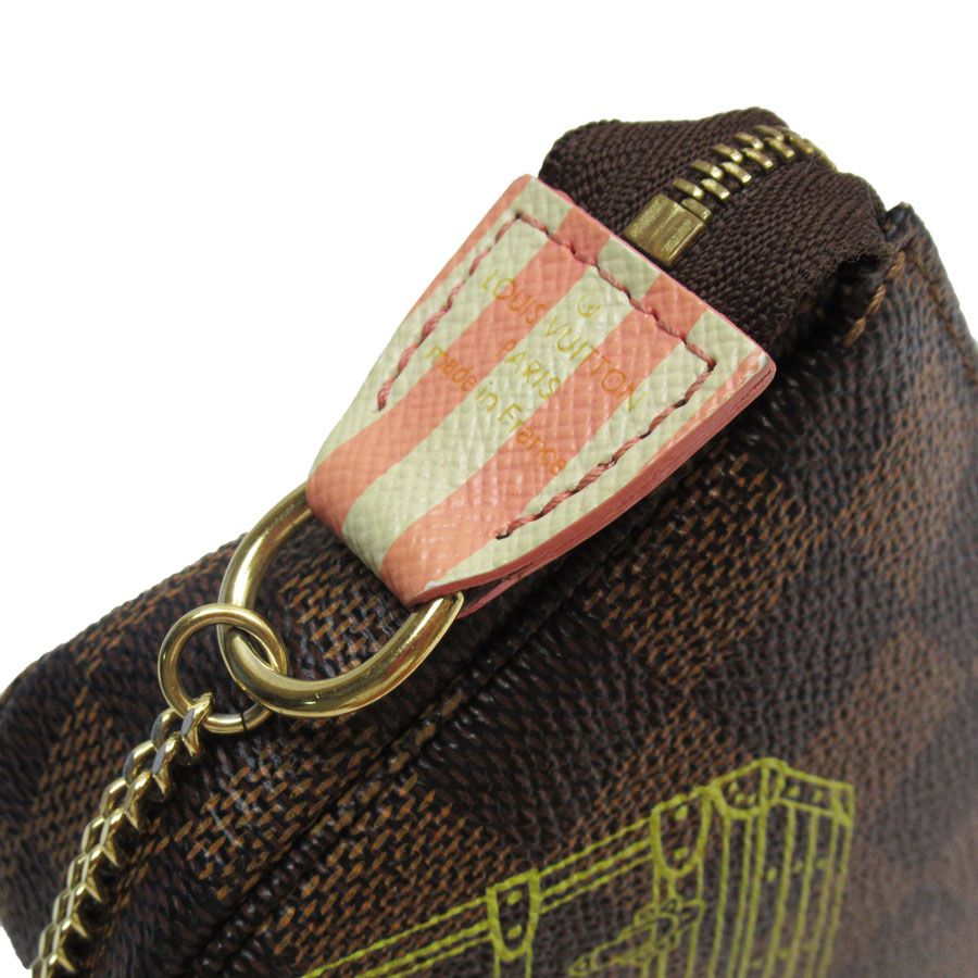 ルイ ヴィトン LOUIS VUITTON アクセサリーポーチ ダミエ ミニ