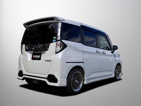 D-SPORT/Dスポーツ リヤロアスカート 未塗装 08152-A270-000-KX ダイハツ トールカスタム M900S 2016年11月～