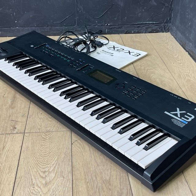 シンセサイザー キーボード 【中古】 KORG コルグ X3 電源コード 取扱説明書付き 楽器 音源 / 510207 - メルカリ