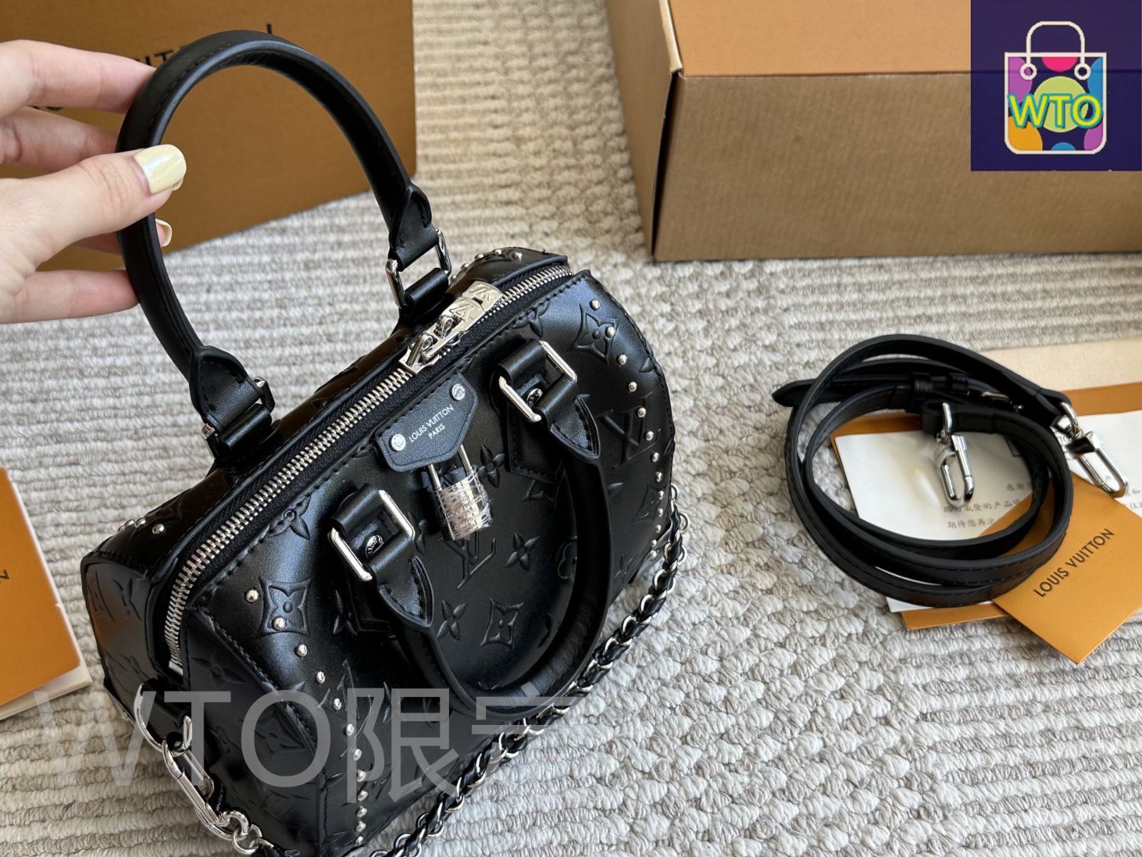 今日特価】Louis Vuitton ルイヴィトン ナノスピーディ