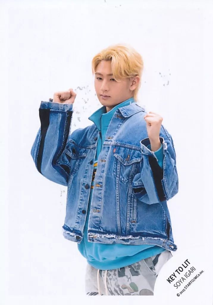 中古】生写真(STARTO) KEY TO LIT/猪狩蒼弥/膝上/プロフィール写真撮影