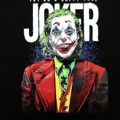 送料無料/新品 大人気 映画 ジョーカー JOKER 半袖 Tシャツ 丸首