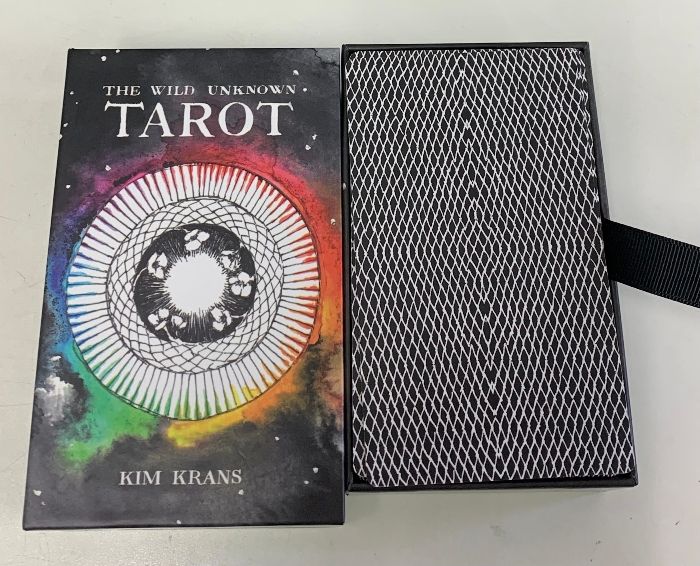 楽天市場】【中古】ワイルドアンノウン タロット 日本語説明書付