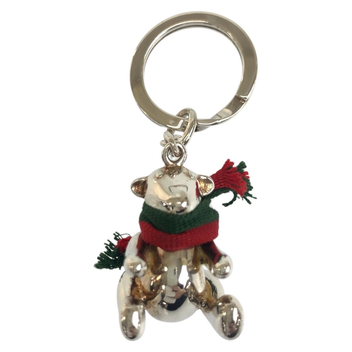 GUCCI グッチ シェリーライン シルバー SV 925 キーホルダー レディース 505524