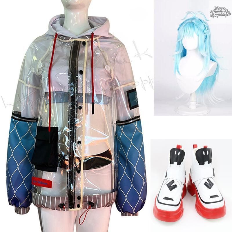 バーチャルYouTuber風 彩虹社 VTuber こぼ かなえる Kobo Kanaeru コスプレ衣装 ウィッグ cos靴演出服 cosplay 変装 仮装ハロウィン