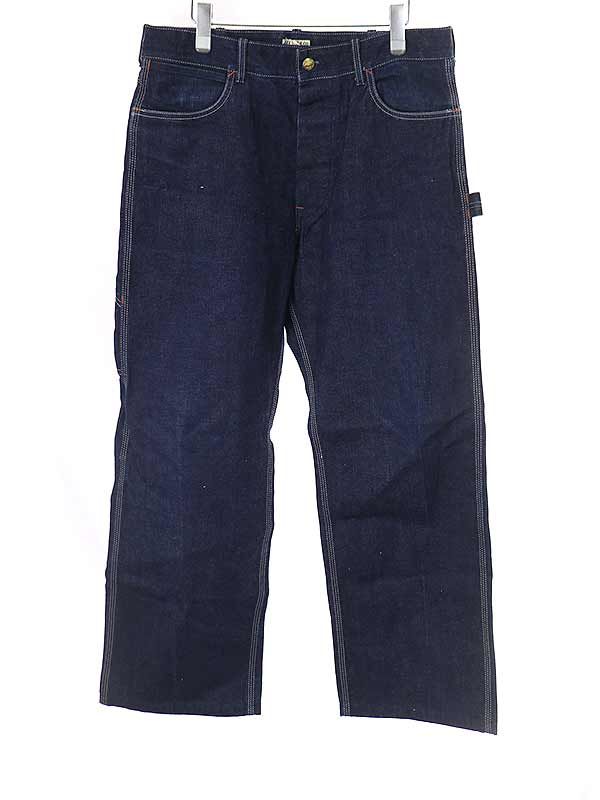 At Last & Co アットラスト LOT154 DENIM PAINTER デニムペインターパンツ インディゴ 34 - メルカリ