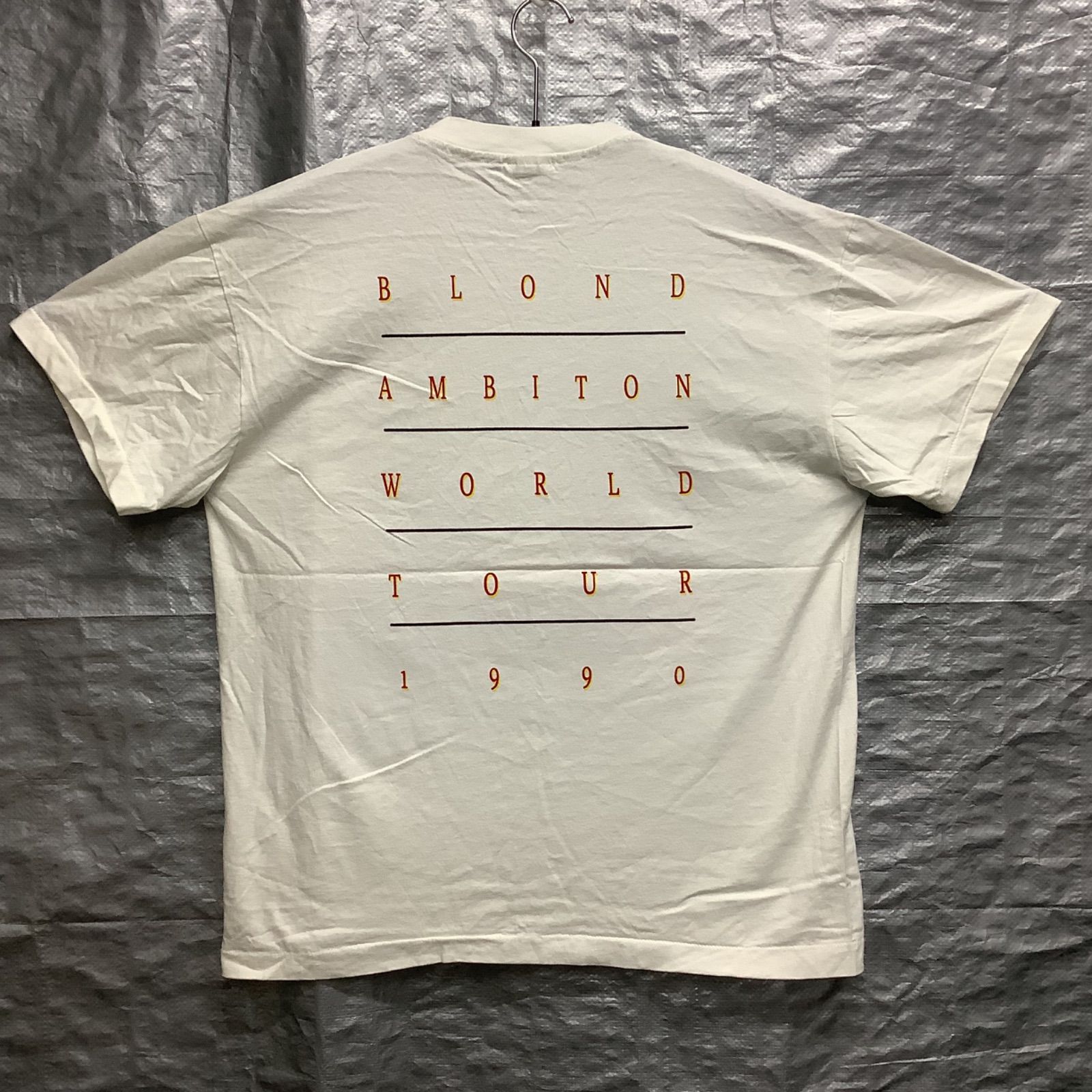 MADONNA Tシャツ XLサイズ Lサイズ マドンナ BLOND AMBITION WORLD 