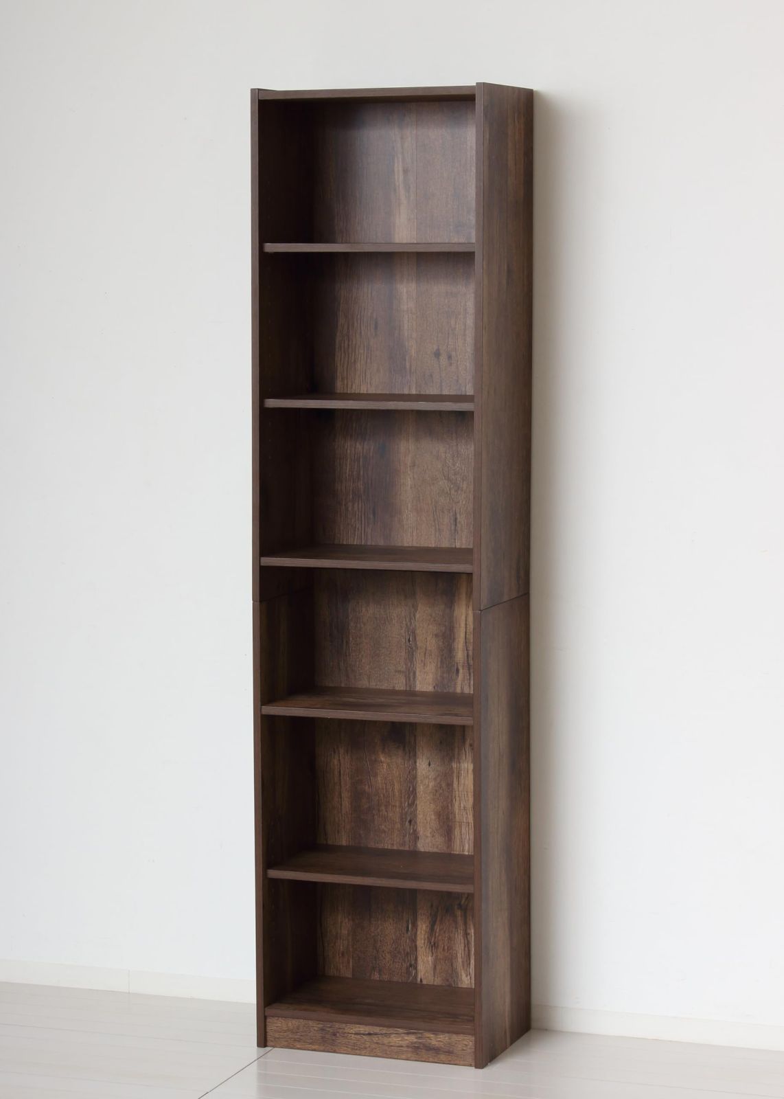 80 Book/CD Shelf 本棚 おしゃれ 完成品収納 （傷あり） スライド扉