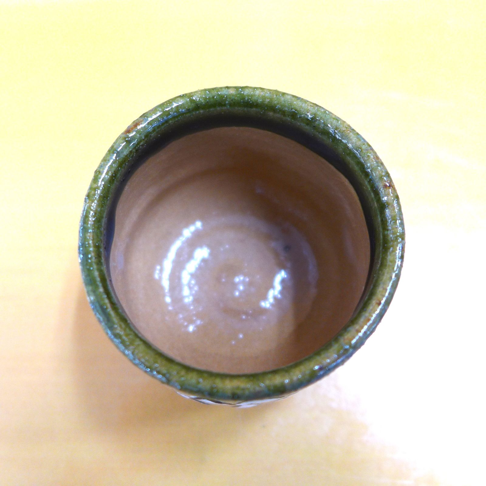 未使用 篠ヶ洞窯 飛井隆司 赤織部 ぐい呑 公田店 - メルカリ