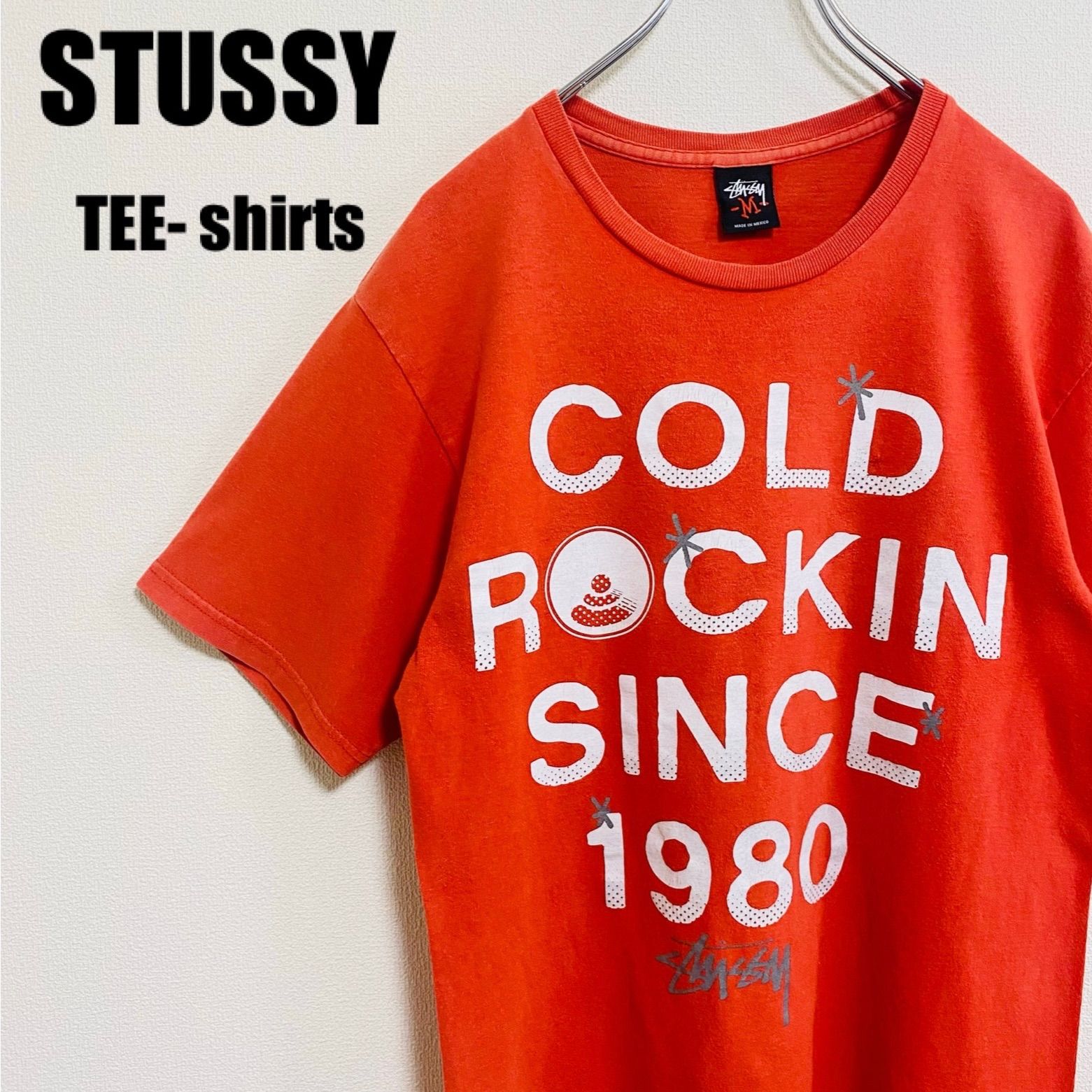 ステューシー Tシャツ STUSSY TEE メンズ Mサイズ ストックロゴ