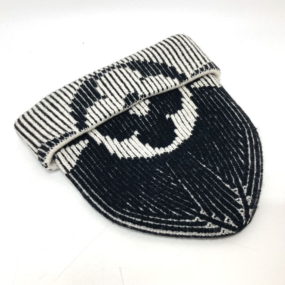 LOUIS VUITTON ルイヴィトン ニット帽 ボネ・リブ フラワー モノグラム