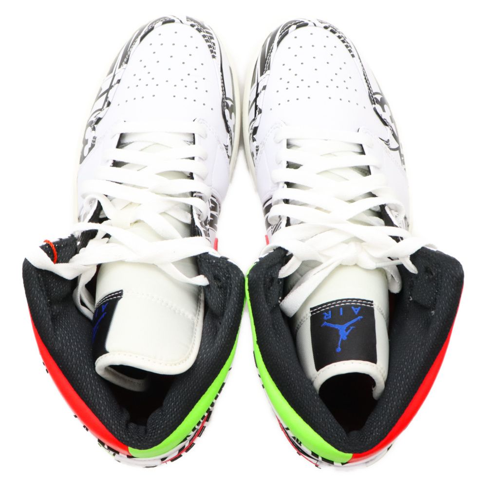 NIKE (ナイキ) AIR JORDAN 1 MID ALL OVER LOGOS エアジョーダン1 