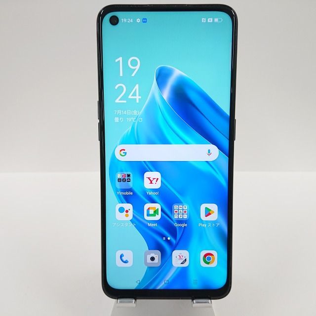 OPPO Reno5 A A101OP Y!mobile シルバーブラック 送料無料 本体 c04320 ...