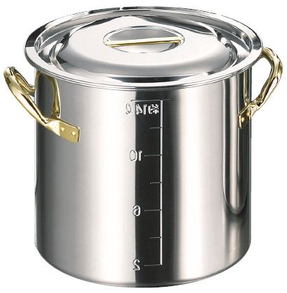 クラッド 目盛付寸胴鍋 27cm 17127