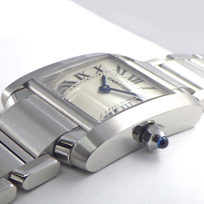 カルティエ Cartier 腕時計 タンク フランセーズ SM W51008Q3 スクエア  