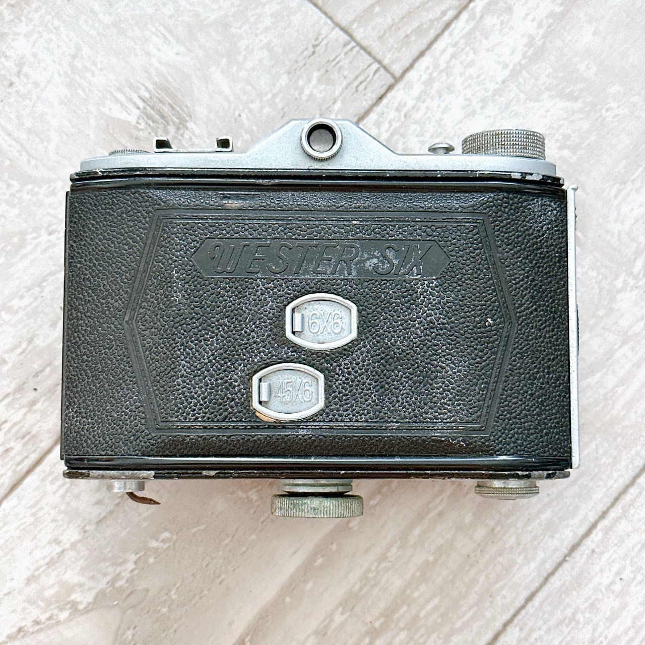 現状品】西田光学 WESTER SIX 蛇腹カメラ フィルムカメラ 中判