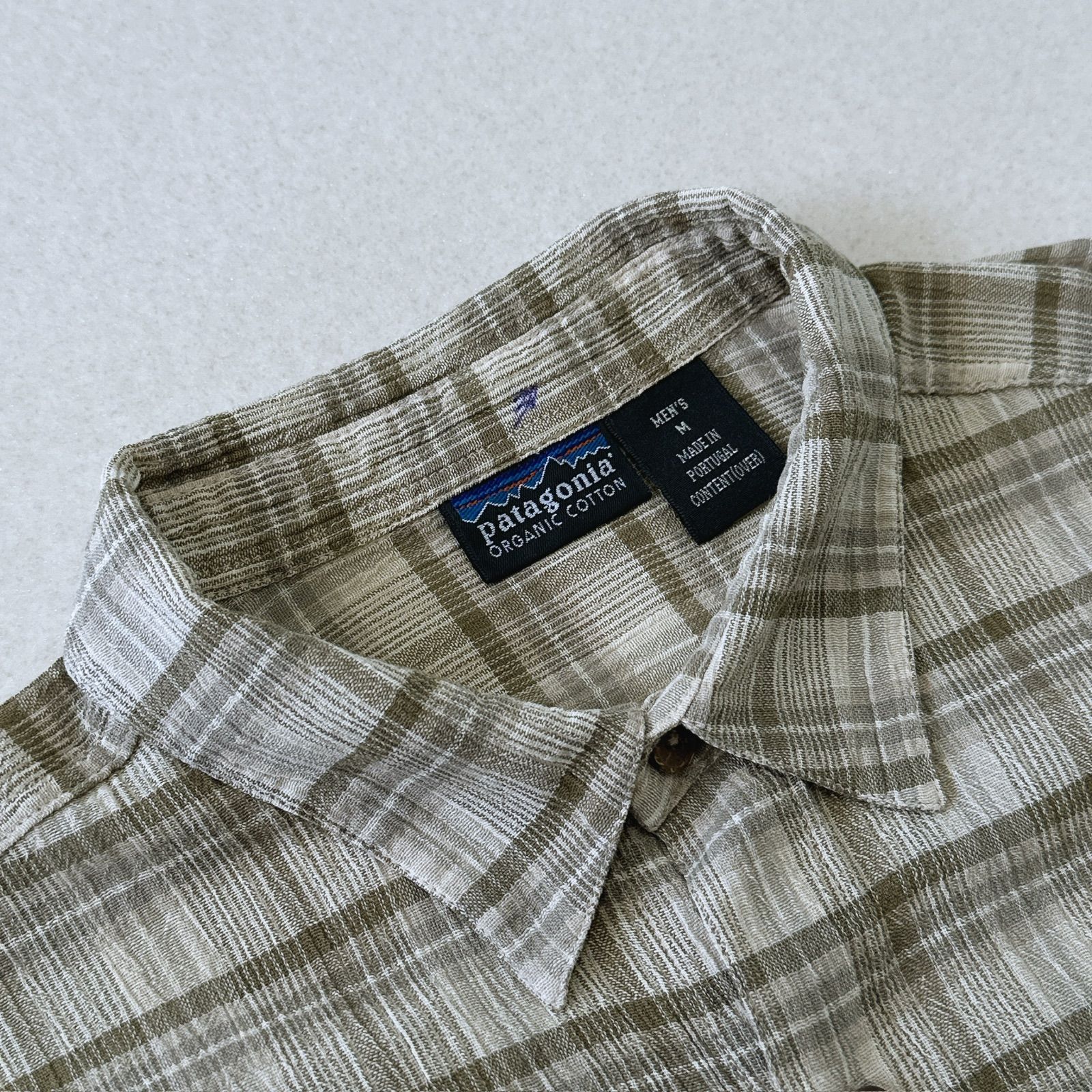 patagonia パタゴニア 1998年 シアサッカーシャツ ポルトガル製