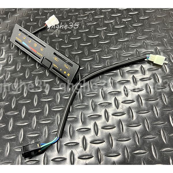 スズキ 純正品 ジムニー JA11 エアコン スイッチ パネル セット ja 11 検 ヘッド ライト シート エンブレム エンジン パーツ 内装 ランプ T431