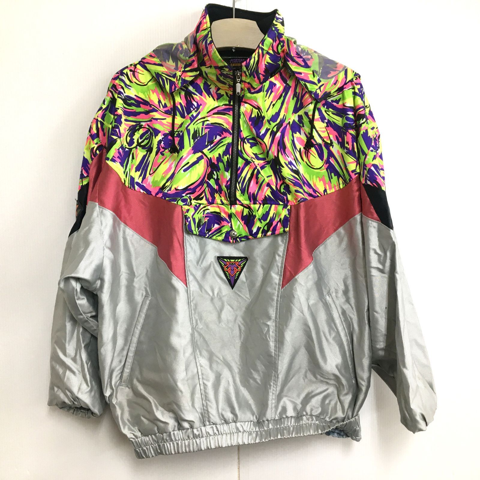 DESCENTE デサント スキーウェア アノテックパーカー Lサイズ ハーフジップ フード取り外し可 DST-395 25a菊DO