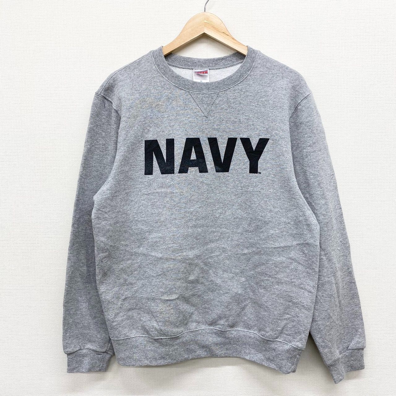 SOFFE U.S NAVY スウェットシャツ トレーナー 裏起毛 M グレー SOFFE U.S NAVY スウェットシャツ トレーナー 裏起毛 M グレー