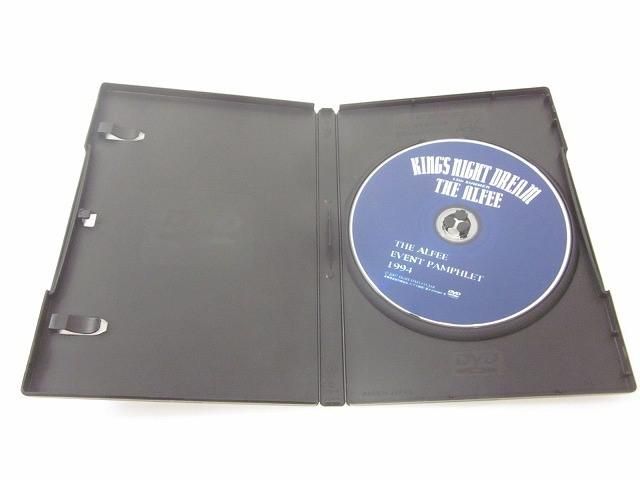 中古品 THE ALFEE EVENT PAMPHLET 1994 LIVE DVD - メルカリ
