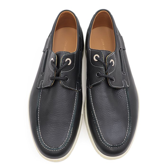 JOHN LOBBジョンロブ PIER デッキシューズ 7 ネイビー 極美品