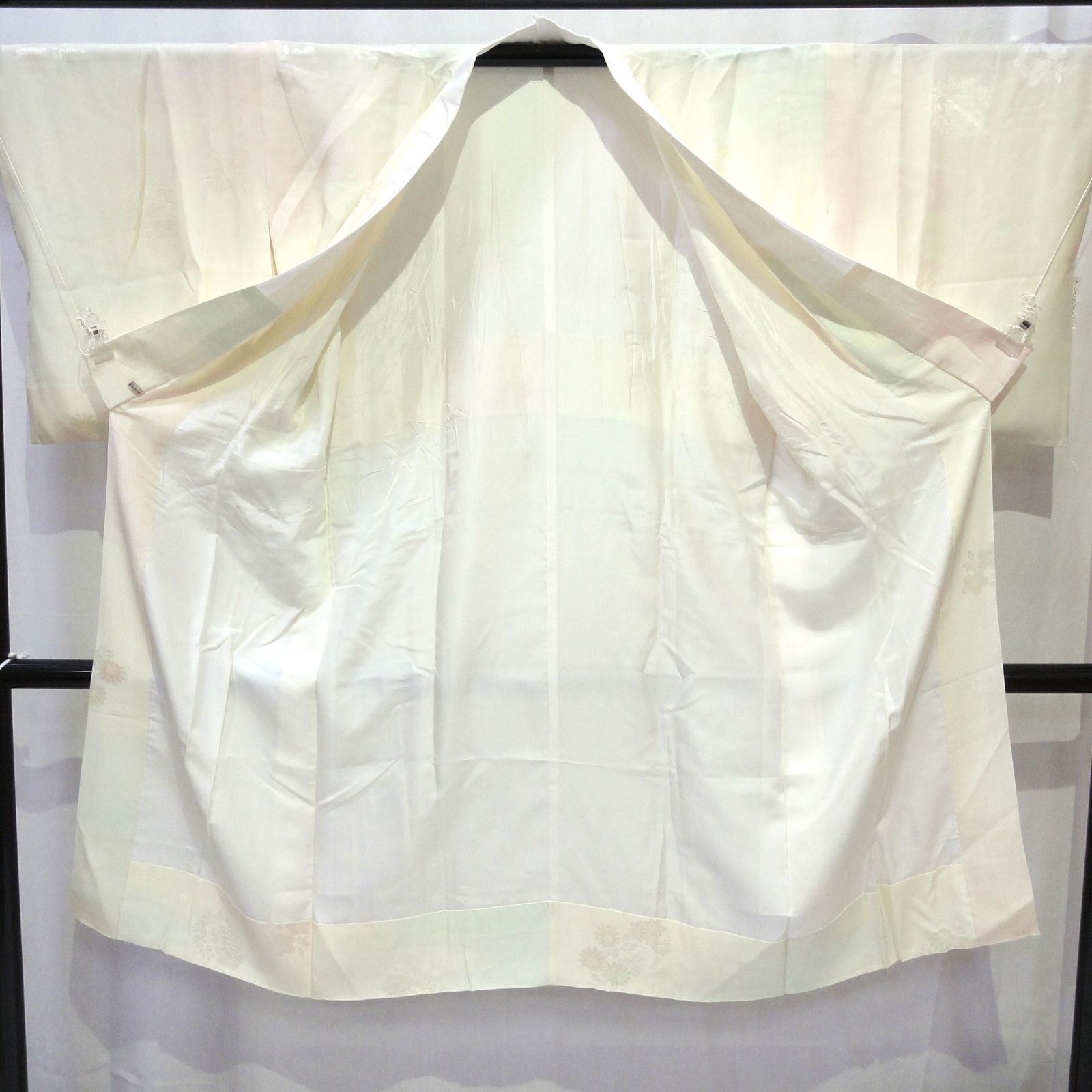 正絹 襦袢 着物 花 ぼかし No.200701-0395 梱包サイズ60