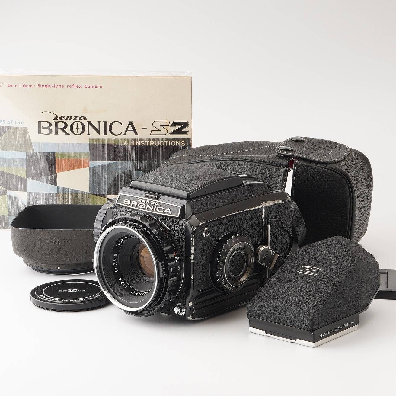 ブロニカ Zenza Bronica S2 後期 / Nippon Kogaku NIKKOR P 7.5
