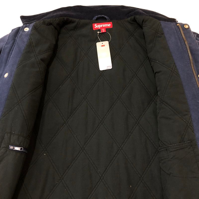 中古品】Supreme シュプリーム 25SS OLD ENGLISH CANVAS WORK